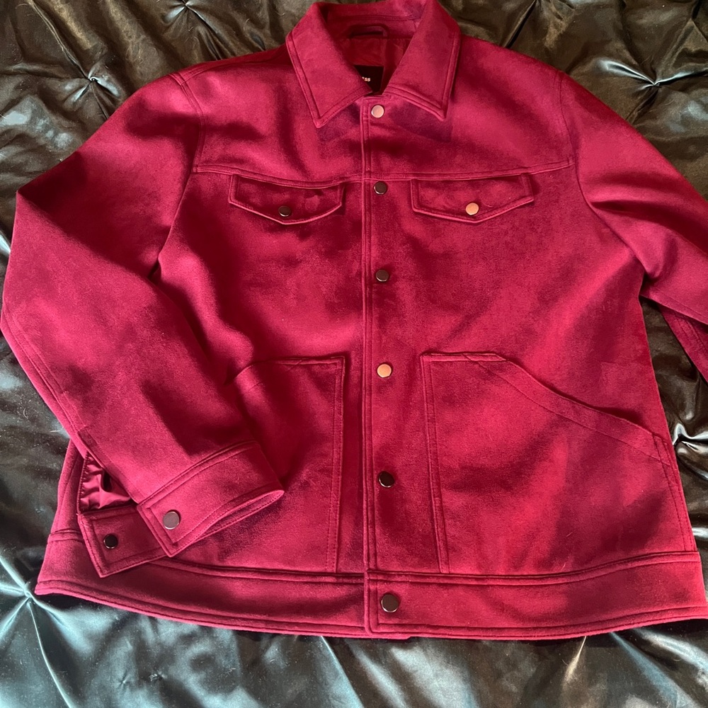Men's Burgundy Jacket